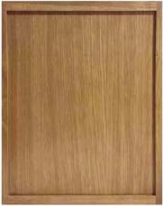 Vidar Oak cabinet door in natural white oak
