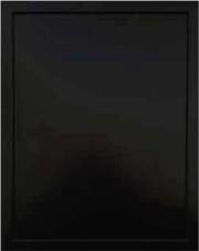 Vidar Onyx cabinet door in black